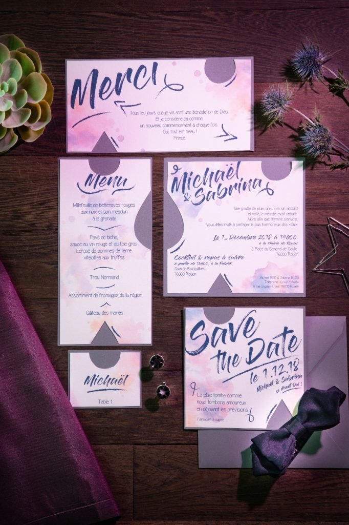 EFFEEDORA - Wedding planner - île de France - Shooting Inspiration Mariage Purple Rain